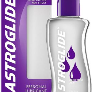 astroglide water based lube top