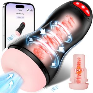 automatic male masturbator sucking