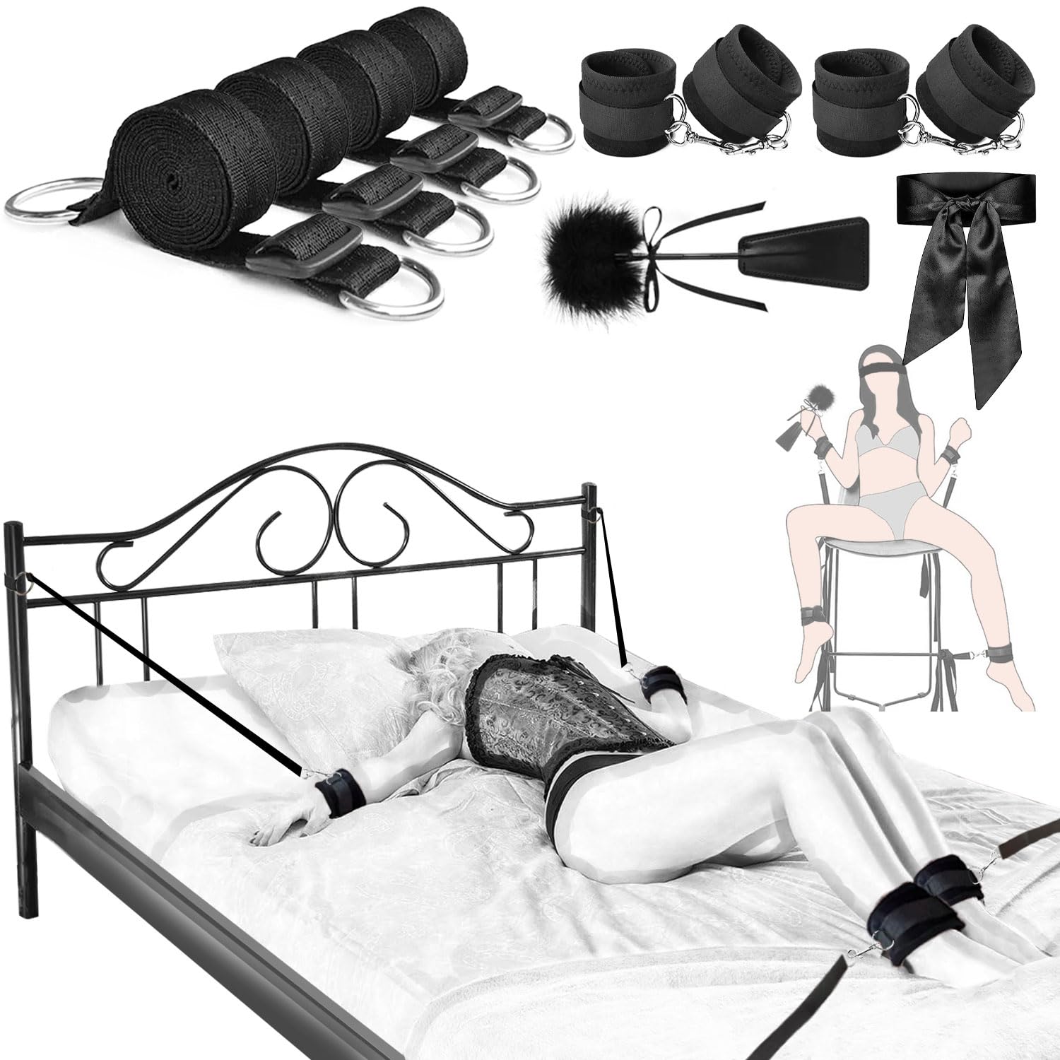 sex bondage restraints versatile