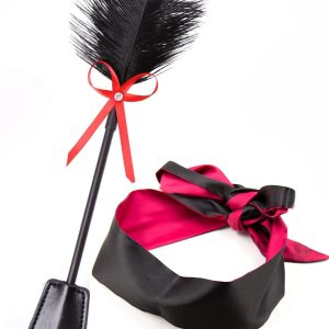 bdsm adult faux feather