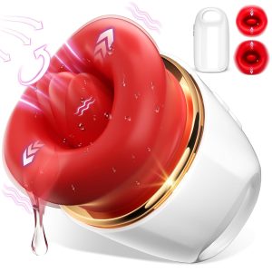 sucking vibrator tongue toy