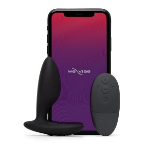 We-Vibe Ditto+ Vibrating Butt Plug | App & Remote Control Vibe for Men, Women & Couples | Vibrator with 10 Modes | Silicone Butt Plug | Waterproof Anal Toy | Rechargeable Adult...