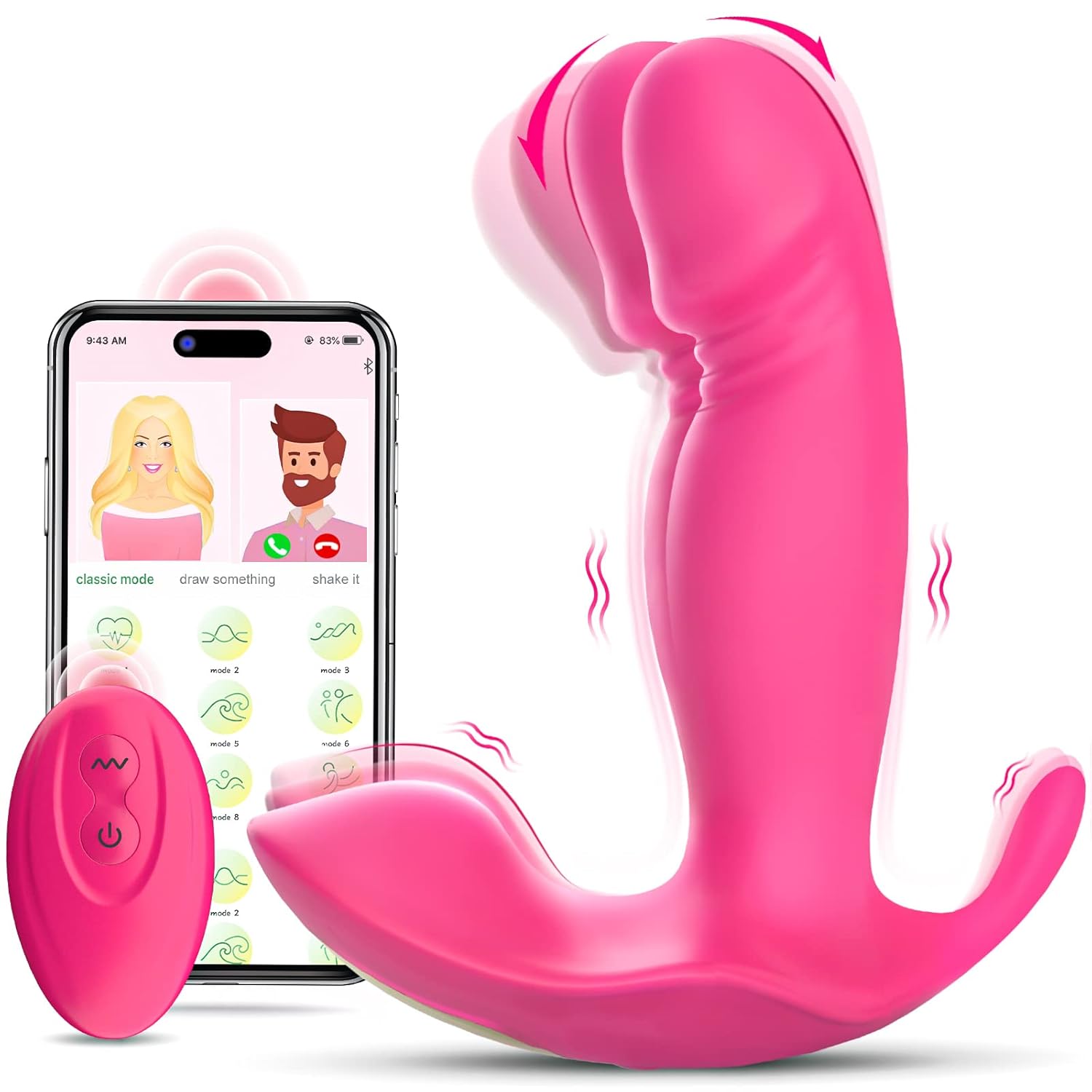 wearable g spot dildo