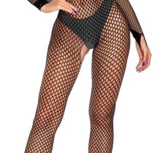 womens one piece fishnet best